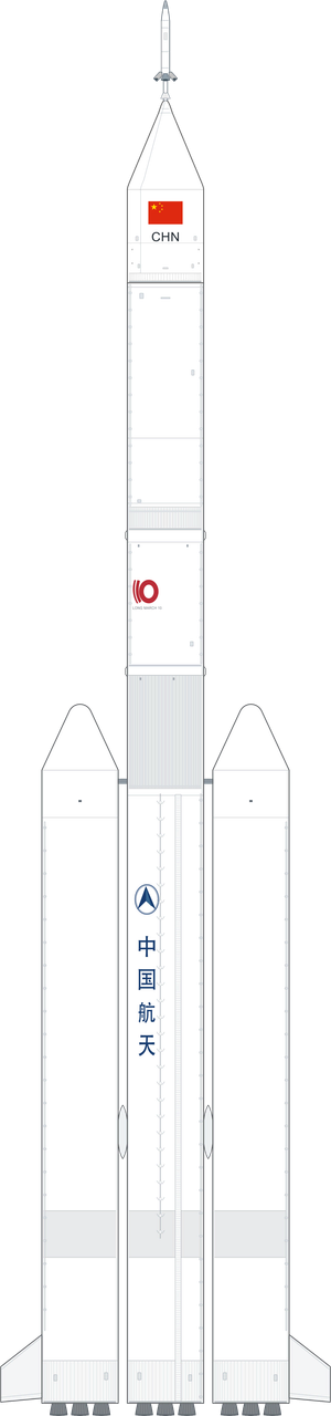 Drawing of the Long March 10