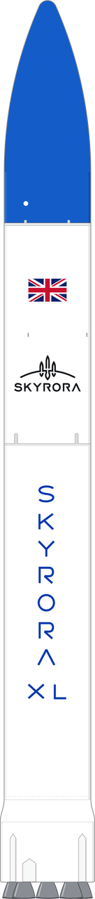 Drawing of the Skyrora XL