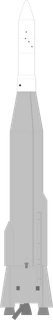 Atlas LV-3 Agena A launch vehicle from USA