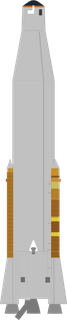 SM-65B Atlas launch vehicle from USA