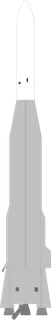Atlas E Altair launch vehicle from USA