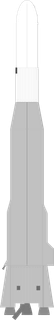 Atlas E/SVS launch vehicle from USA