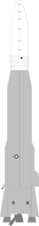 SM-65F Atlas launch vehicle from USA
