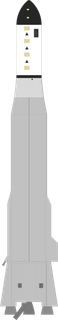 Atlas F/OIS launch vehicle from USA