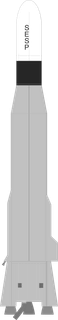 SM-65F Atlas launch vehicle from USA