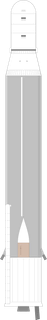 Atlas H launch vehicle from USA