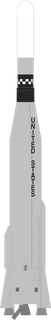 Atlas SLV-3 Agena D launch vehicle from USA