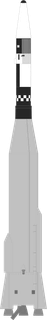 Atlas SLV-3 Agena D launch vehicle from USA