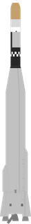 Atlas SLV-3A Agena D launch vehicle from USA