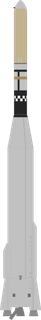 Atlas SLV-3A Agena D launch vehicle from USA