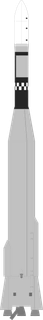 Atlas SLV-3A Agena D launch vehicle from USA