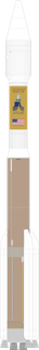 Atlas V 431 launch vehicle from USA