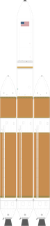 Delta IV Heavy launch vehicle from USA