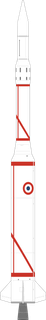 Diamant A launch vehicle from FRA