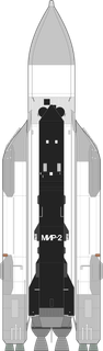 Energiya launch vehicle from RUS