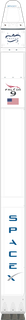Falcon 9 v1.0 launch vehicle from USA