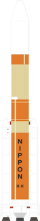 H-II launch vehicle from JPN