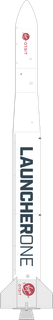 LauncherOne launch vehicle from USA