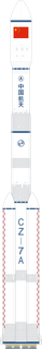 Long March 7A launch vehicle from CHN