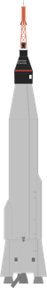 Atlas LV-3B launch vehicle from USA