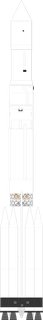 Proton-K/DM launch vehicle from RUS