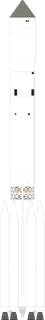 Proton-K launch vehicle from RUS