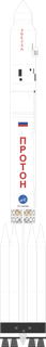 Proton-K launch vehicle from RUS