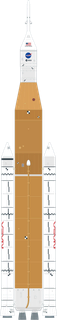 Space Launch System Block 1 launch vehicle from USA