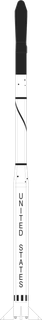 Scout X-2 launch vehicle from USA