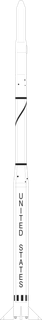 Scout X-2B launch vehicle from USA