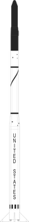 Scout X-2M launch vehicle from USA
