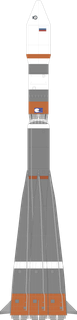 Soyuz 2.1a launch vehicle from RUS