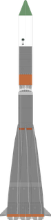 Soyuz FG launch vehicle from RUS