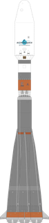 Soyuz STB Fregat-MT launch vehicle from RUS