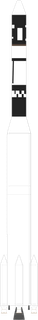 Thorad SLV-2G Agena D launch vehicle from USA