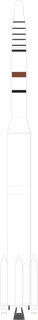 Thorad SLV-2H Agena D launch vehicle from USA