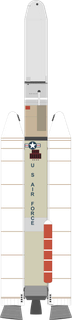 Titan 34D IUS launch vehicle from USA