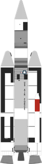 Titan IIIC launch vehicle from USA