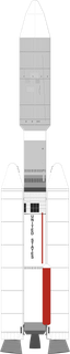 Titan IIIE launch vehicle from USA