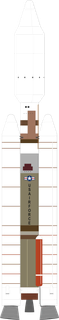 Titan 402A IUS launch vehicle from USA