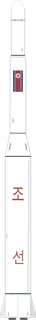 Unha-2 launch vehicle from PRK