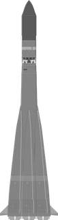 Vostok 8A92 launch vehicle from RUS