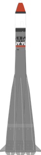 Vostok 8A92M launch vehicle from RUS